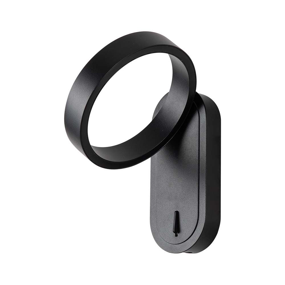 5W Lampa Ścienna LED / Barwa: 3000+4000K / Obudowa: Czarna