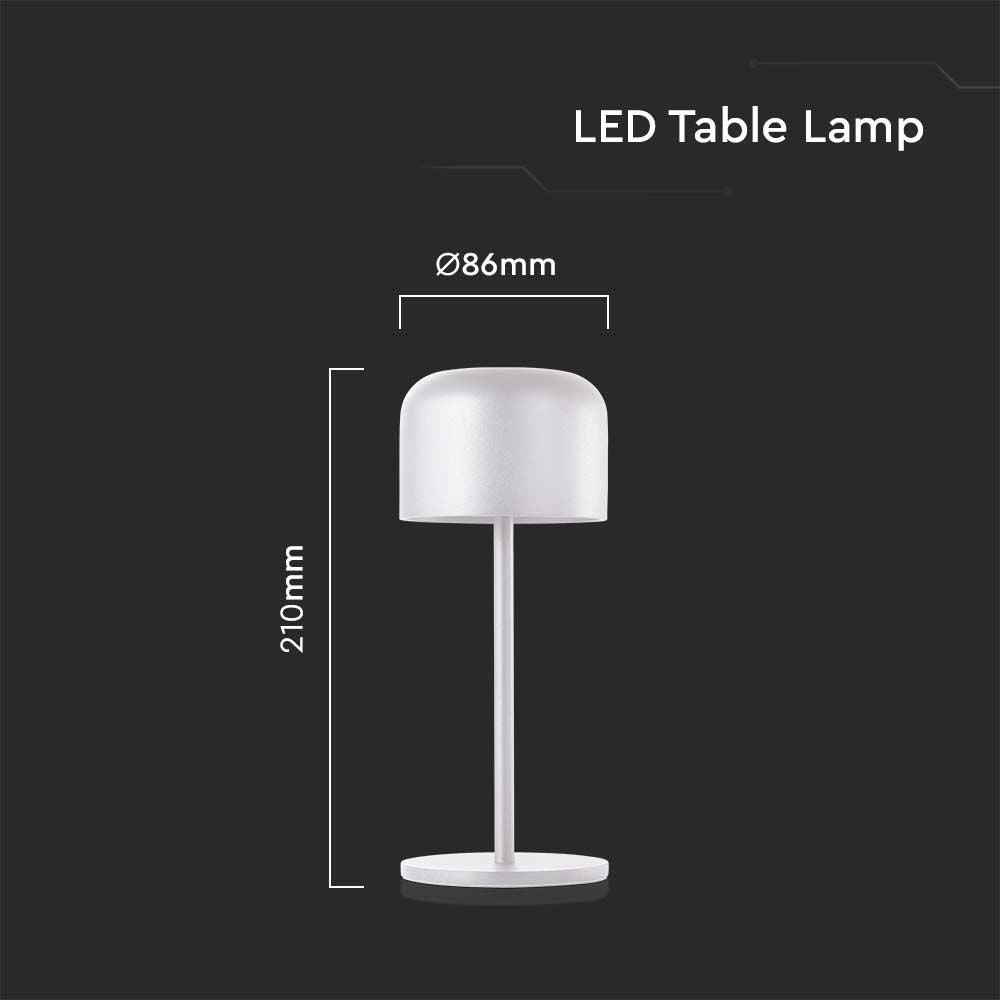1.5W Lampa LED / Barwa: 3000K+6000K / Obudowa: Biała