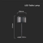 1.5W Lampa LED / Barwa: 3000K+6000K / Obudowa: Czarna