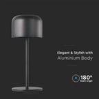 1.5W Lampa LED / Barwa: 3000K+6000K / Obudowa: Czarna