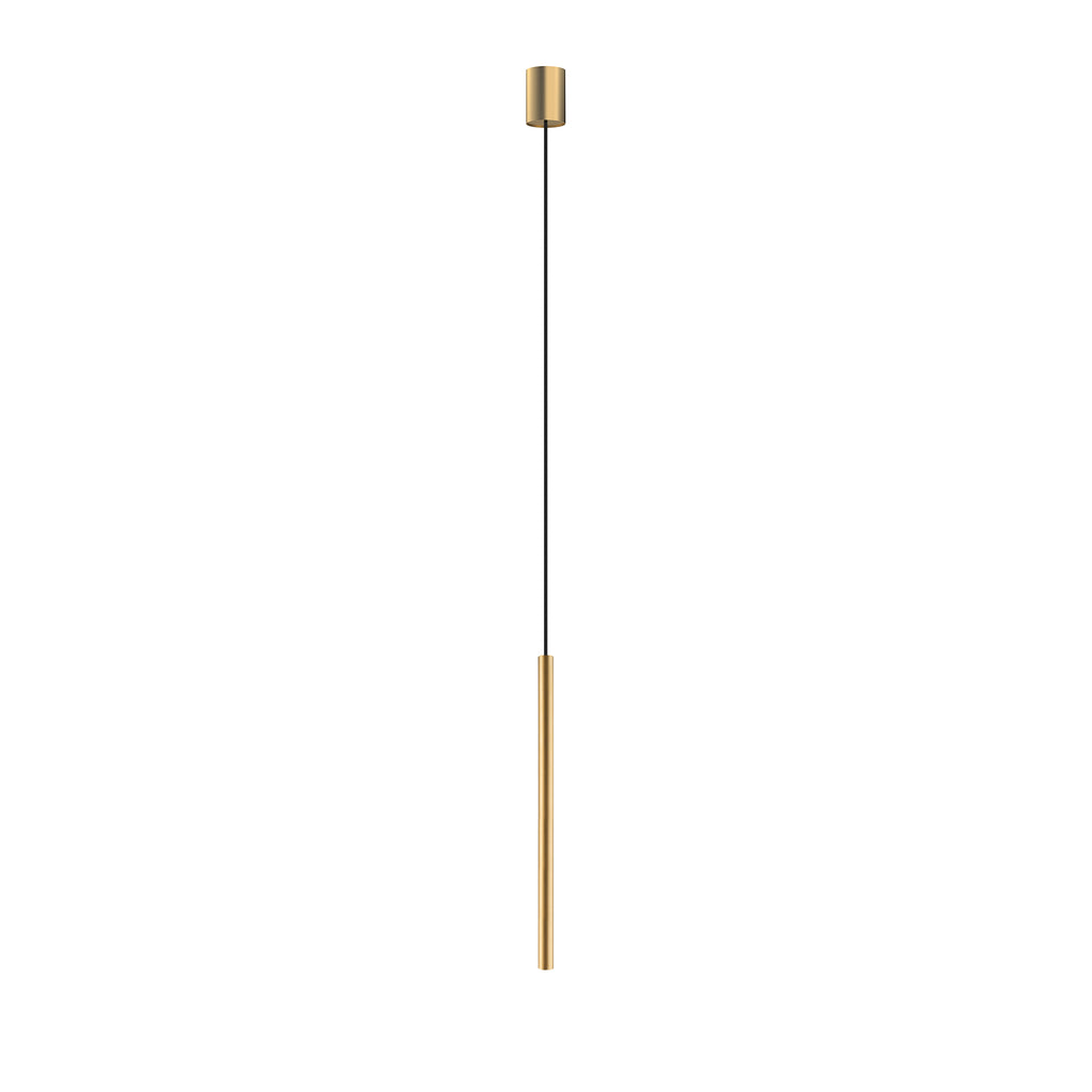 Nowodvorski Lampa wisząca LASER 490 1x10W only LED 50/60Hz - Stal lakierowana - Satynowy złoty