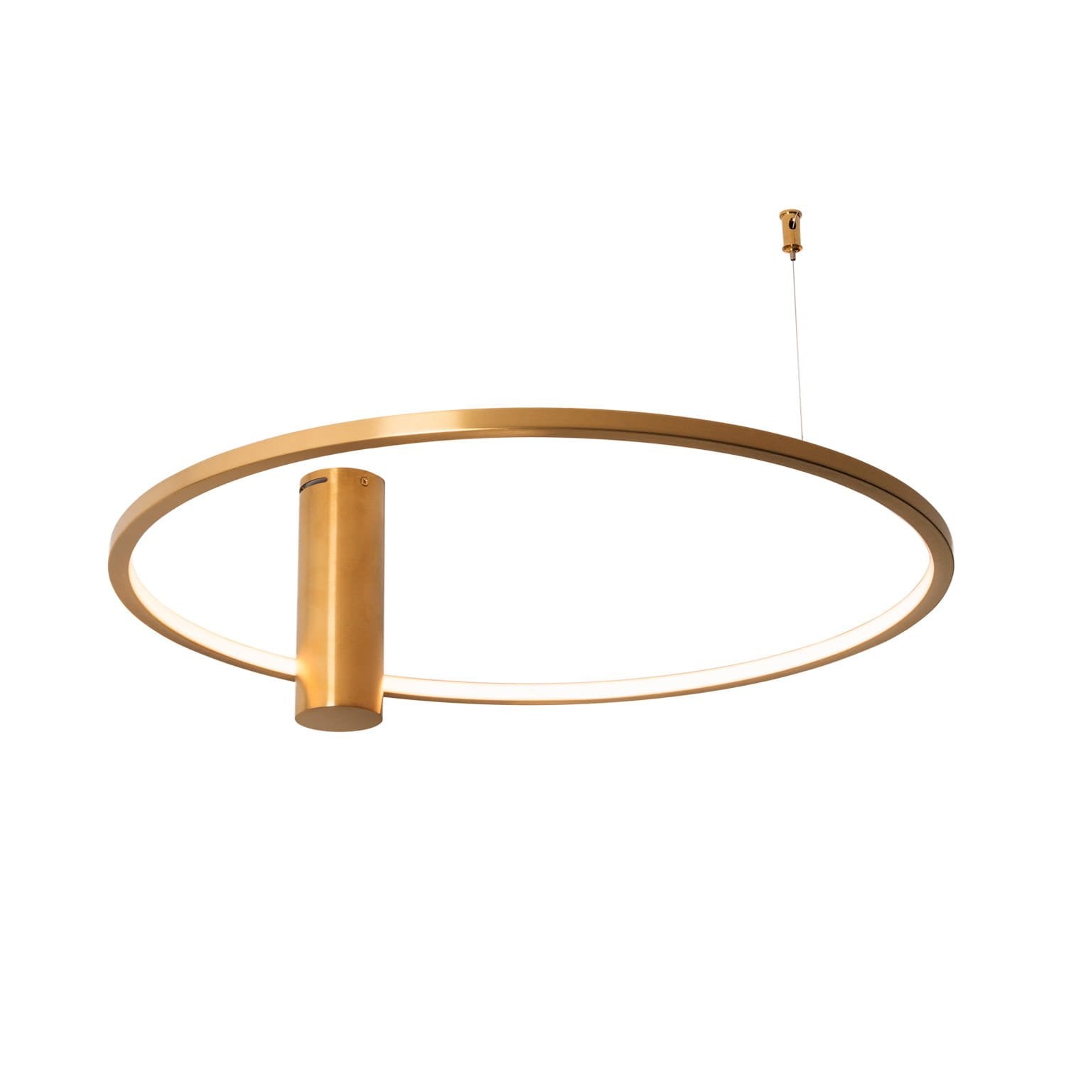 Maxlight Plafon Queen 60cm - Metal - Złoty szczotkowany C0239