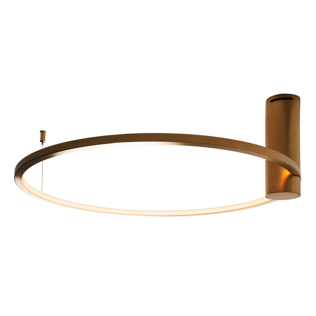 Maxlight Plafon Queen 60cm - Metal - Złoty szczotkowany C0239