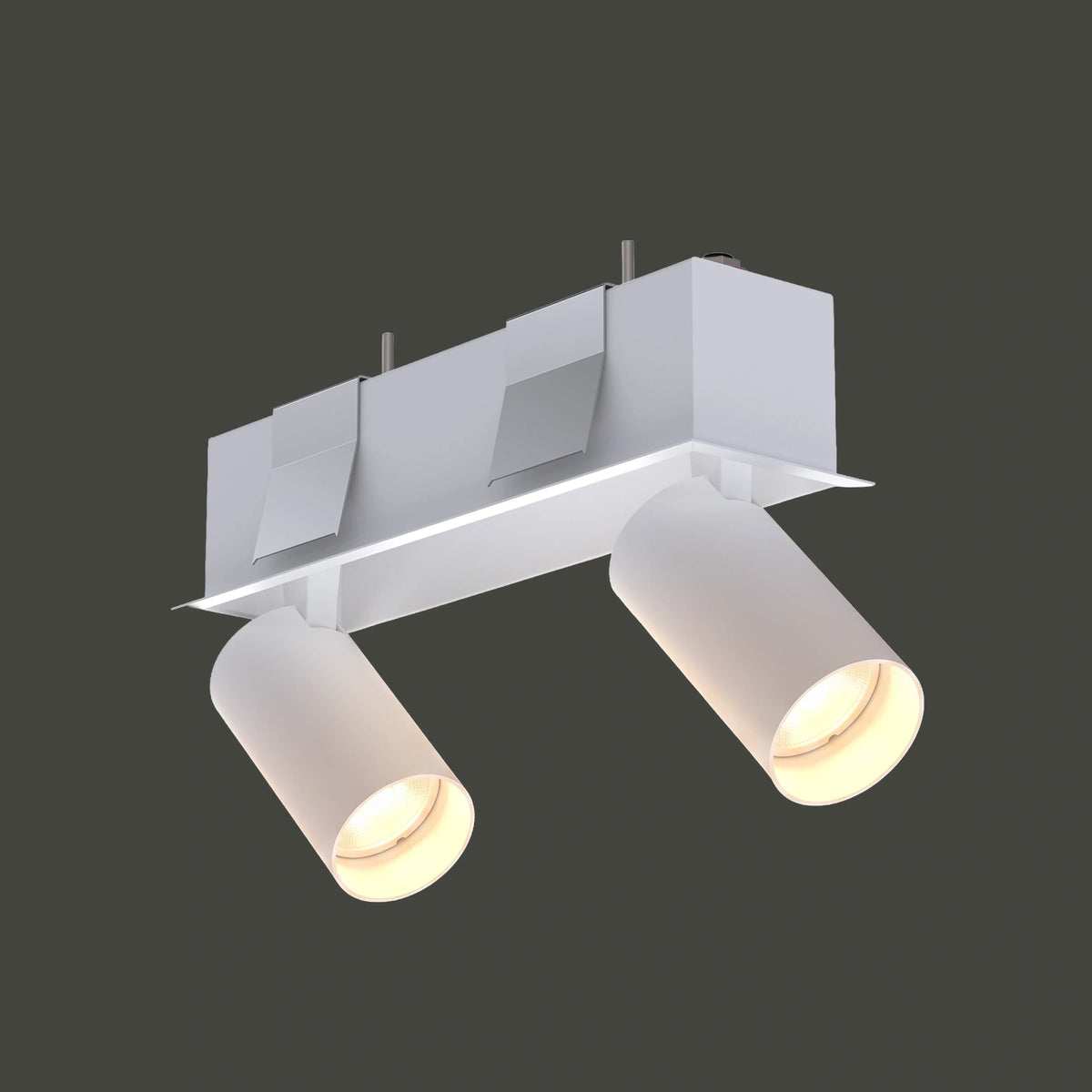 Nowodvorski Reflektorek / Spot MONO DEEP 10W only LED 50/60Hz - Stal lakierowana - Biały II 10465 - lampa włączona
