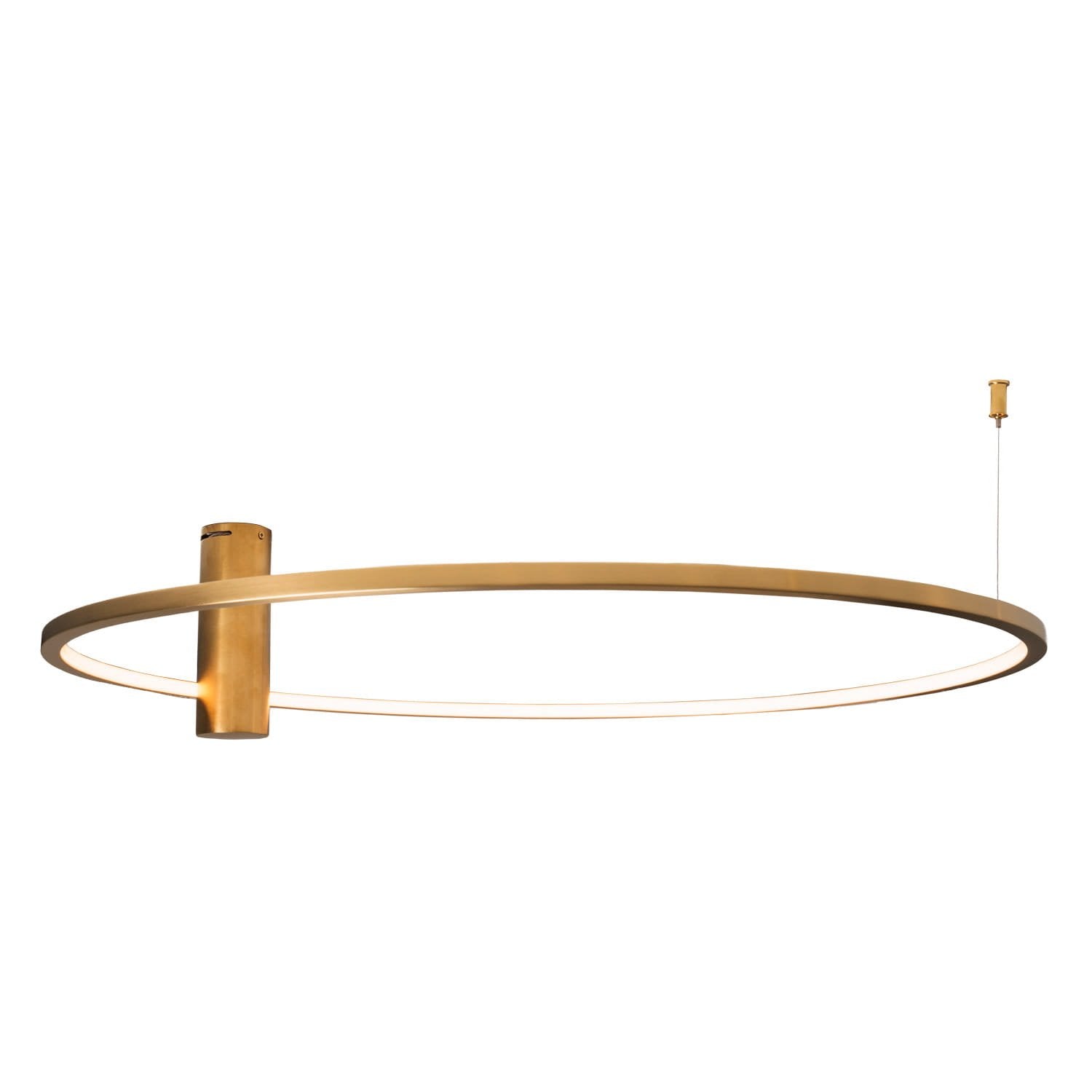 Maxlight Plafon Queen 80cm - Metal - Złoty szczotkowany C0240