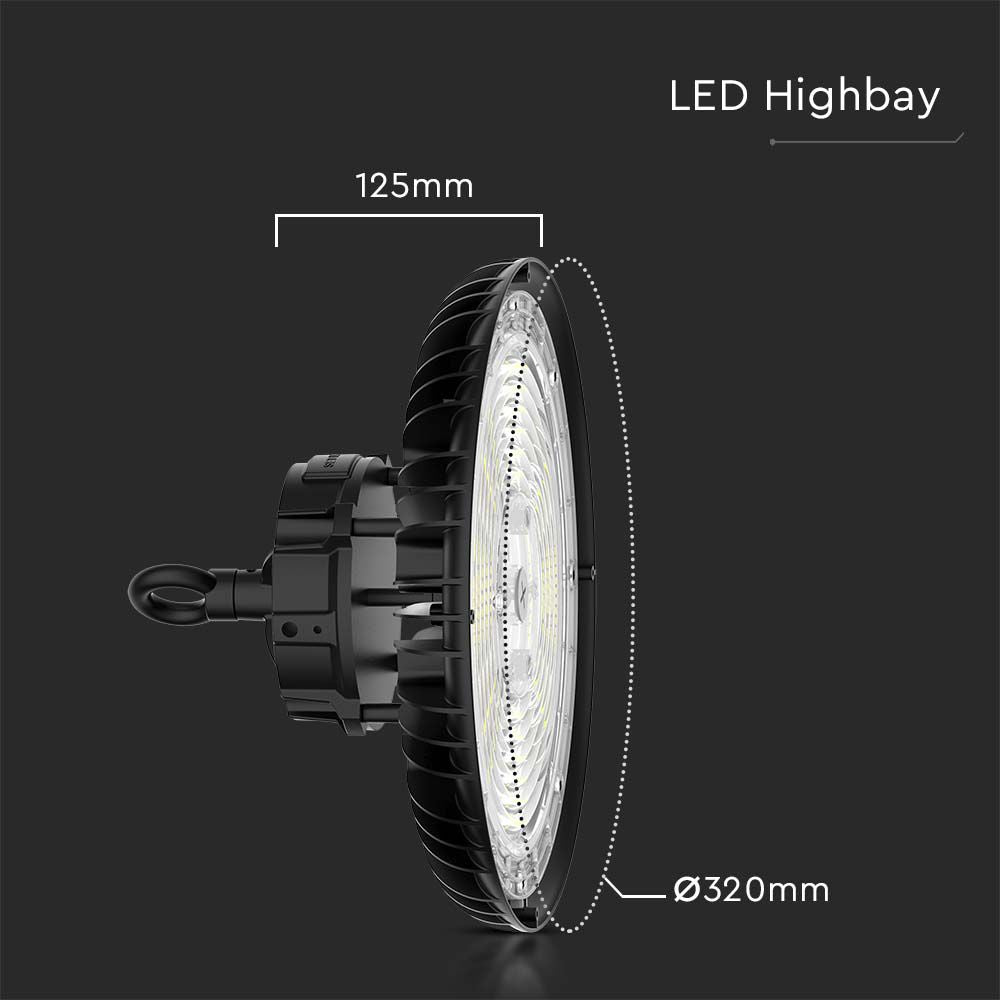 200W Oprawa Highbay LED / Barwa: 3w1 / Wydajność: 160lm/w / Kąt 120'