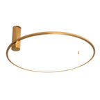 Maxlight Plafon Queen 80cm - Metal - Złoty szczotkowany C0240