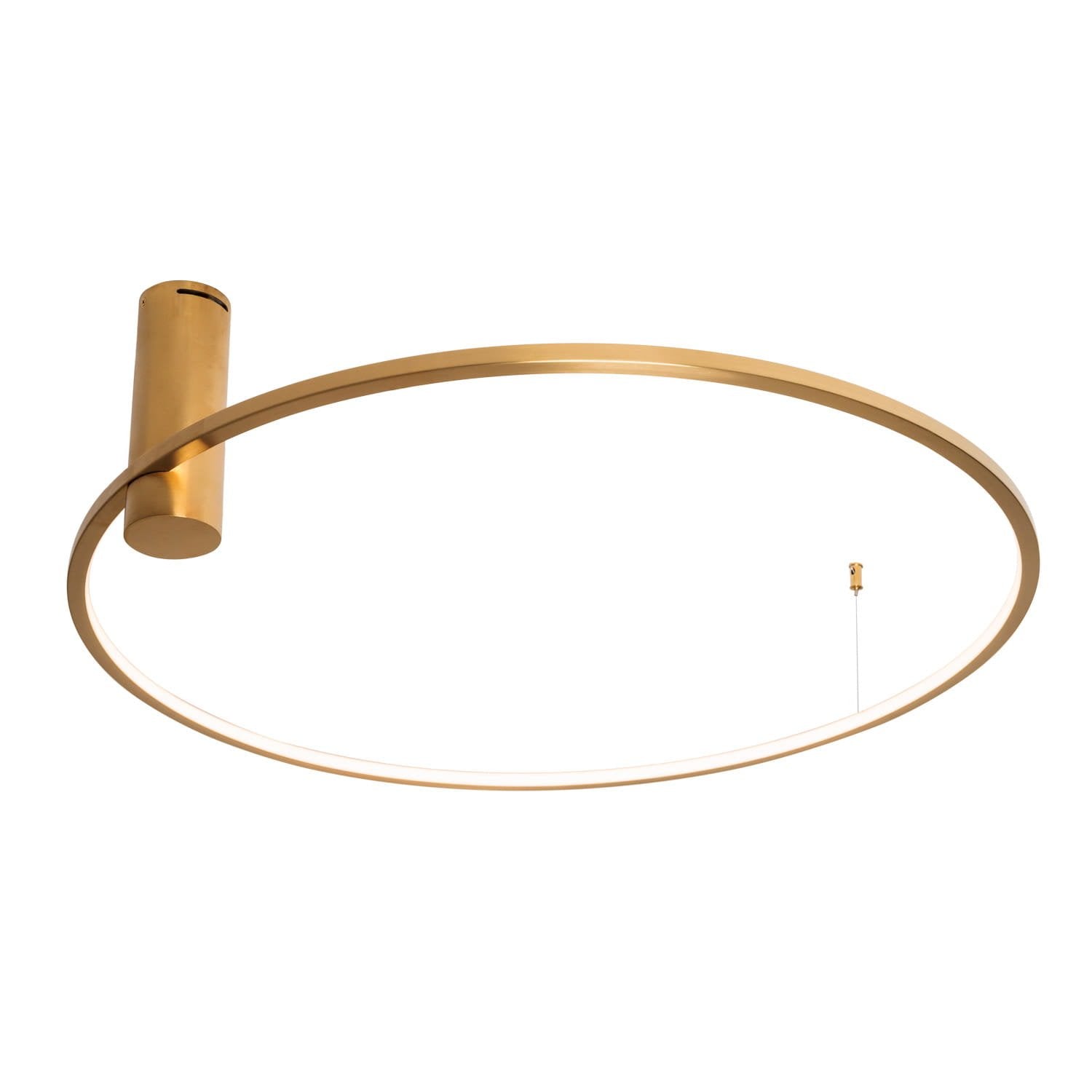 Maxlight Plafon Queen 80cm - Metal - Złoty szczotkowany C0240