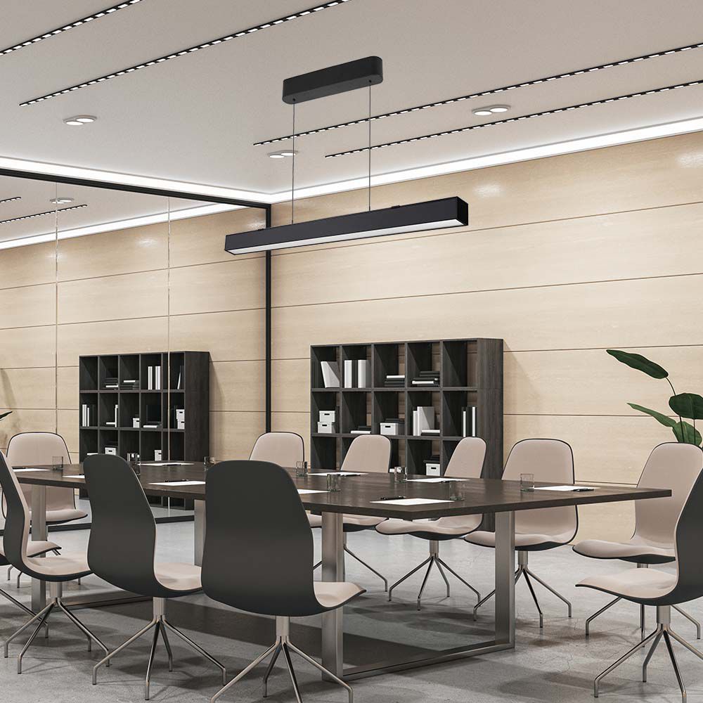 40W Lampa Biurowa / Chip SAMSUNG / Barwa: 3w1 / Obudowa: Czarna