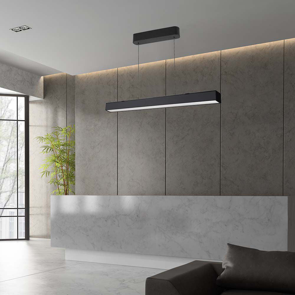 40W Lampa Biurowa / Chip SAMSUNG / Barwa: 3w1 / Obudowa: Czarna