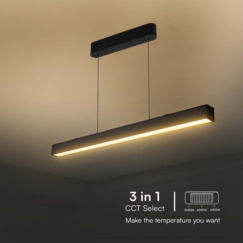 40W Lampa Biurowa / Chip SAMSUNG / Barwa: 3w1 / Obudowa: Czarna