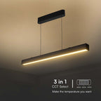 40W Lampa Biurowa / Chip SAMSUNG / Barwa: 3w1 / Obudowa: Czarna