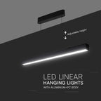 40W Lampa Biurowa / Chip SAMSUNG / Barwa: 3w1 / Obudowa: Czarna