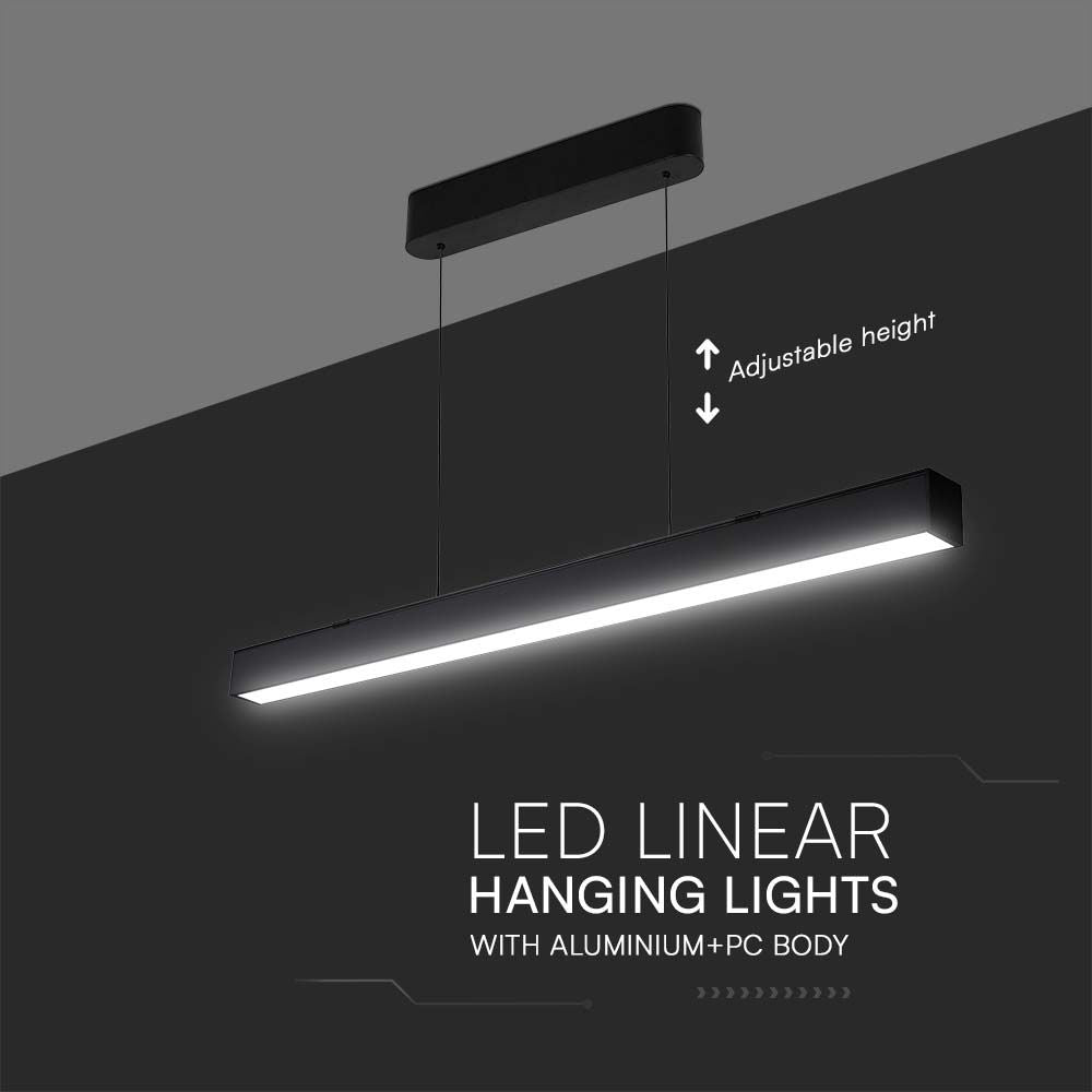 40W Lampa Biurowa / Chip SAMSUNG / Barwa: 3w1 / Obudowa: Czarna