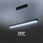 40W Lampa Biurowa / Chip SAMSUNG / Barwa: 3w1 / Obudowa: Czarna