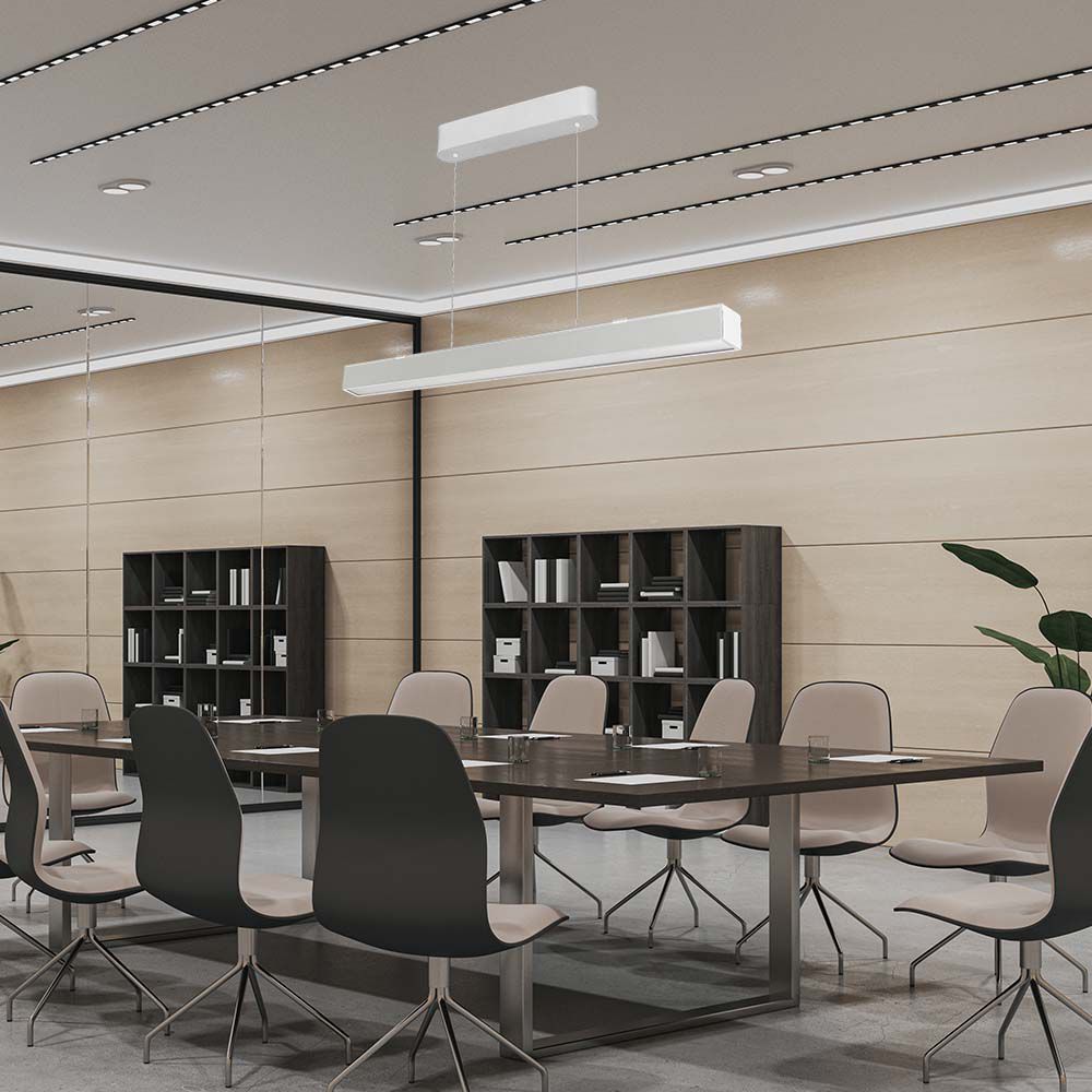 40W Lampa Biurowa / Chip SAMSUNG / Barwa: 3w1 / Obudowa: Biała