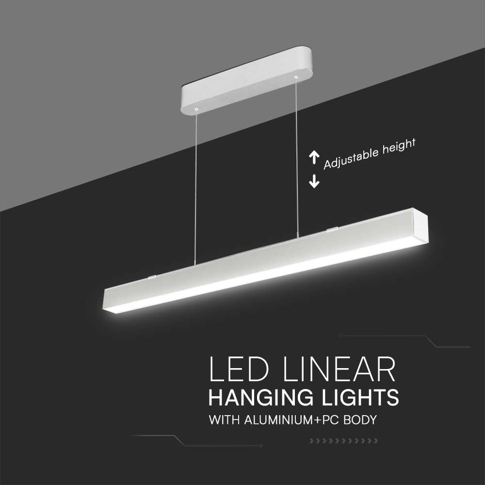 40W Lampa Biurowa / Chip SAMSUNG / Barwa: 3w1 / Obudowa: Biała