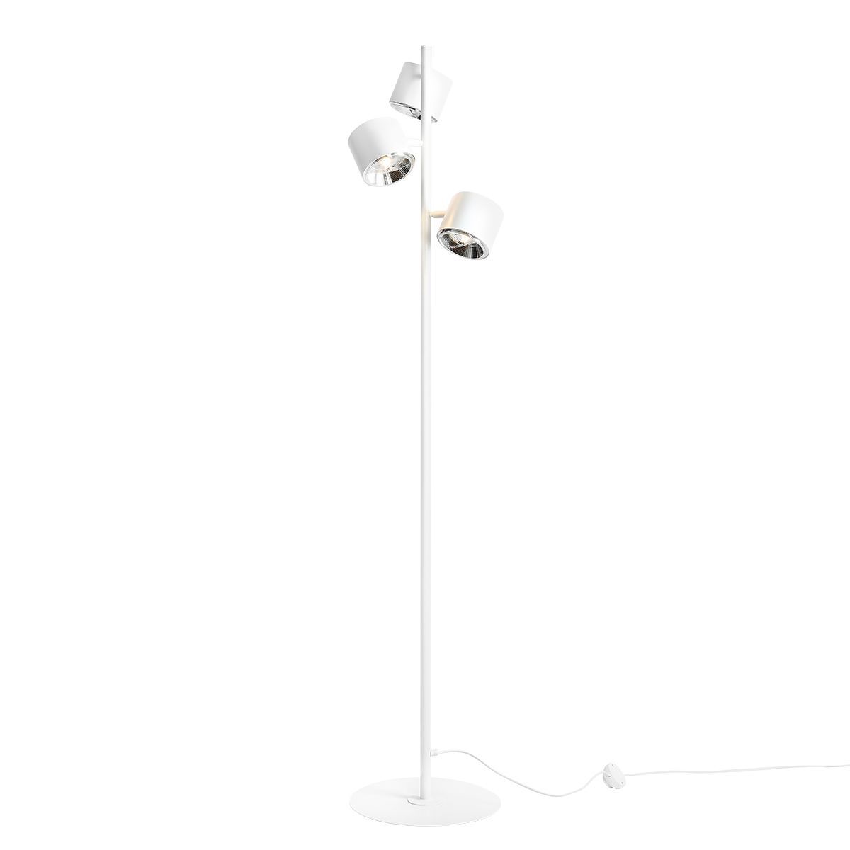 Aldex Lampa Stojąca Bot White - Metal - Biały 1046A