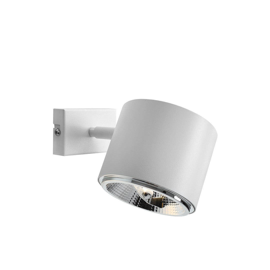 Aldex Kinkiet Bot White - Metal - Biały 1046C