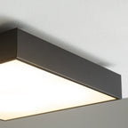 Nowodvorski Plafon QUAD 15W only LED 50/60Hz - Stal lakierowana - Czarny