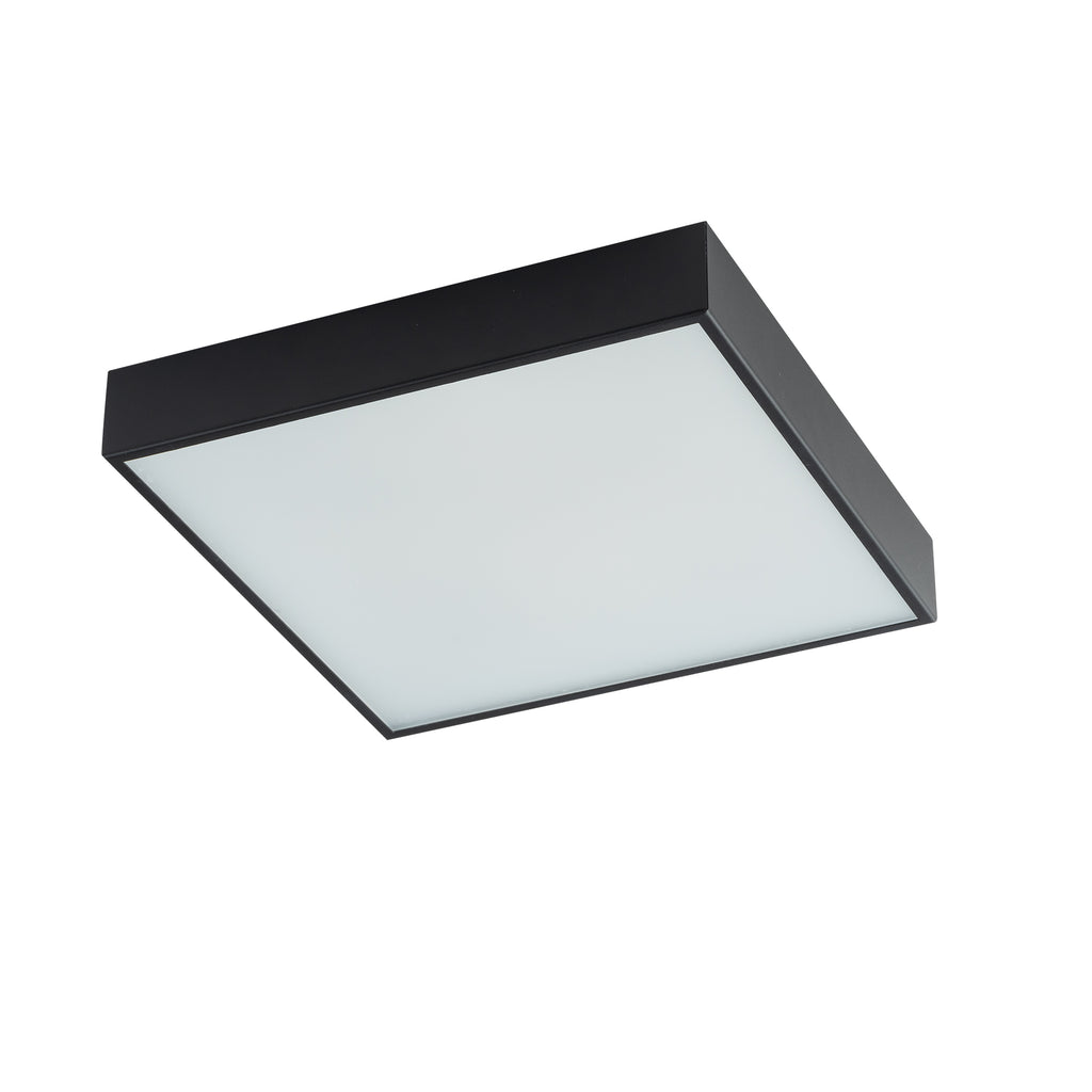 Nowodvorski Plafon QUAD SENSOR 15W only LED 50/60Hz - Stal lakierowana - Czarny