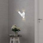 Dwustronna lampa ścienna LED / Barwa: 4000K / Obudowa: Biała