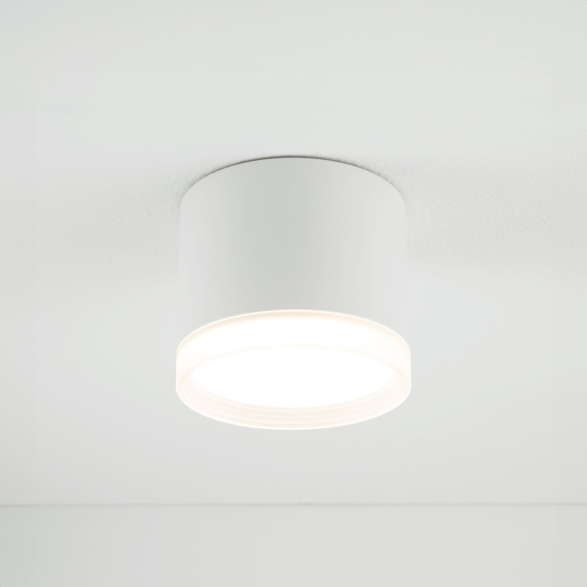 Nowodvorski Lampa downlights natynkowa SILBA 12W only LED 50/60Hz - Aluminium lakierowane - Biały