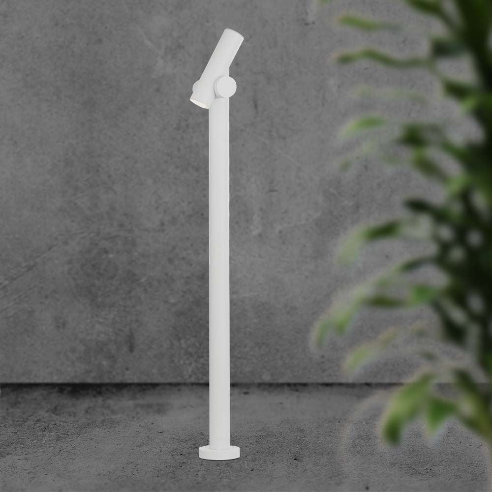 Słupek ogrodowy LED (129X159X1000mm) / Barwa: 4000K / Obudowa: Biała