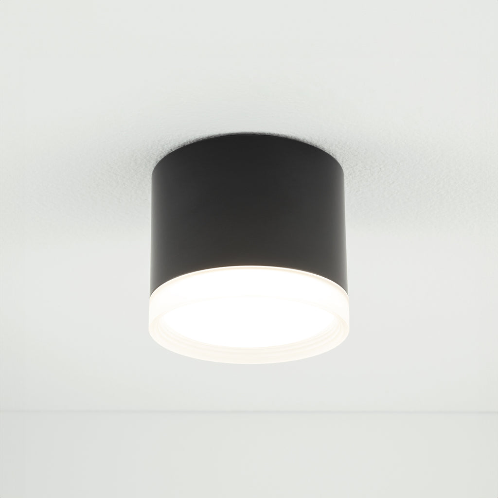Nowodvorski Lampa downlights natynkowa SILBA 12W only LED 50/60Hz - Aluminium lakierowane - Czarny