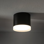 Nowodvorski Lampa downlights natynkowa SILBA 12W only LED 50/60Hz - Aluminium lakierowane - Czarny 10477