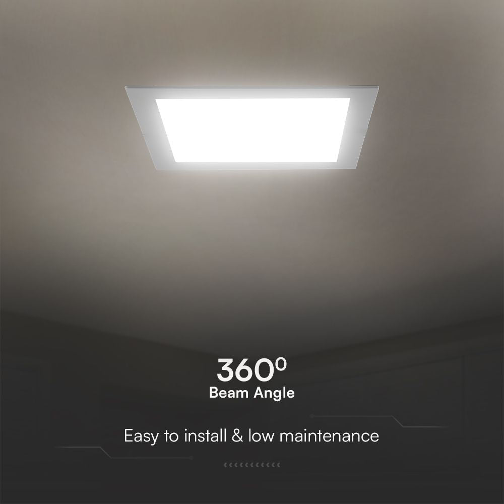3W Panel LED Podtynkowy / Chip SAMSUNG / 5 Lat gwarancji / Barwa:4000K / Kształt: Kwadratowy / Biały