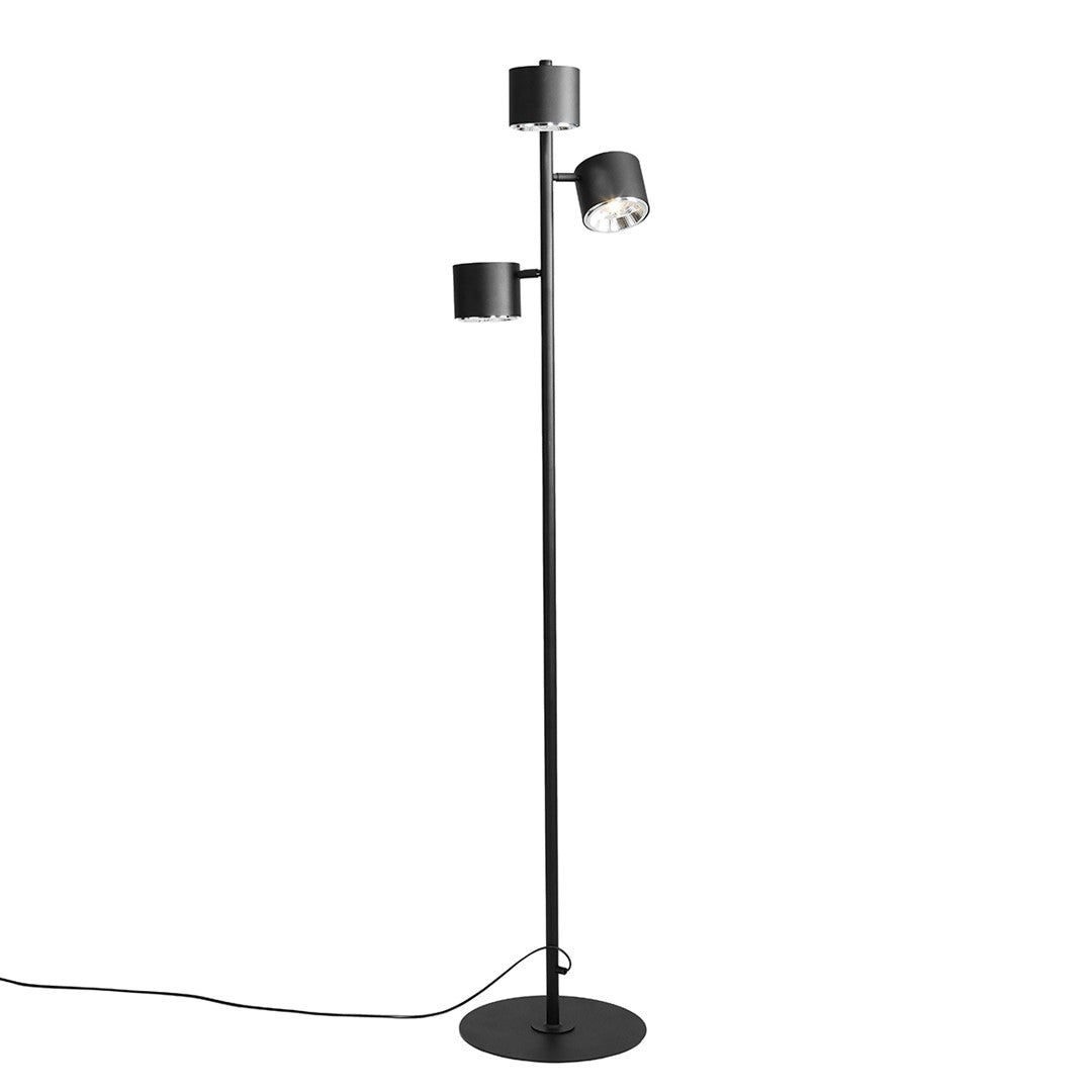 Aldex Lampa Stojąca Bot Black - Metal - Czarny 1047A