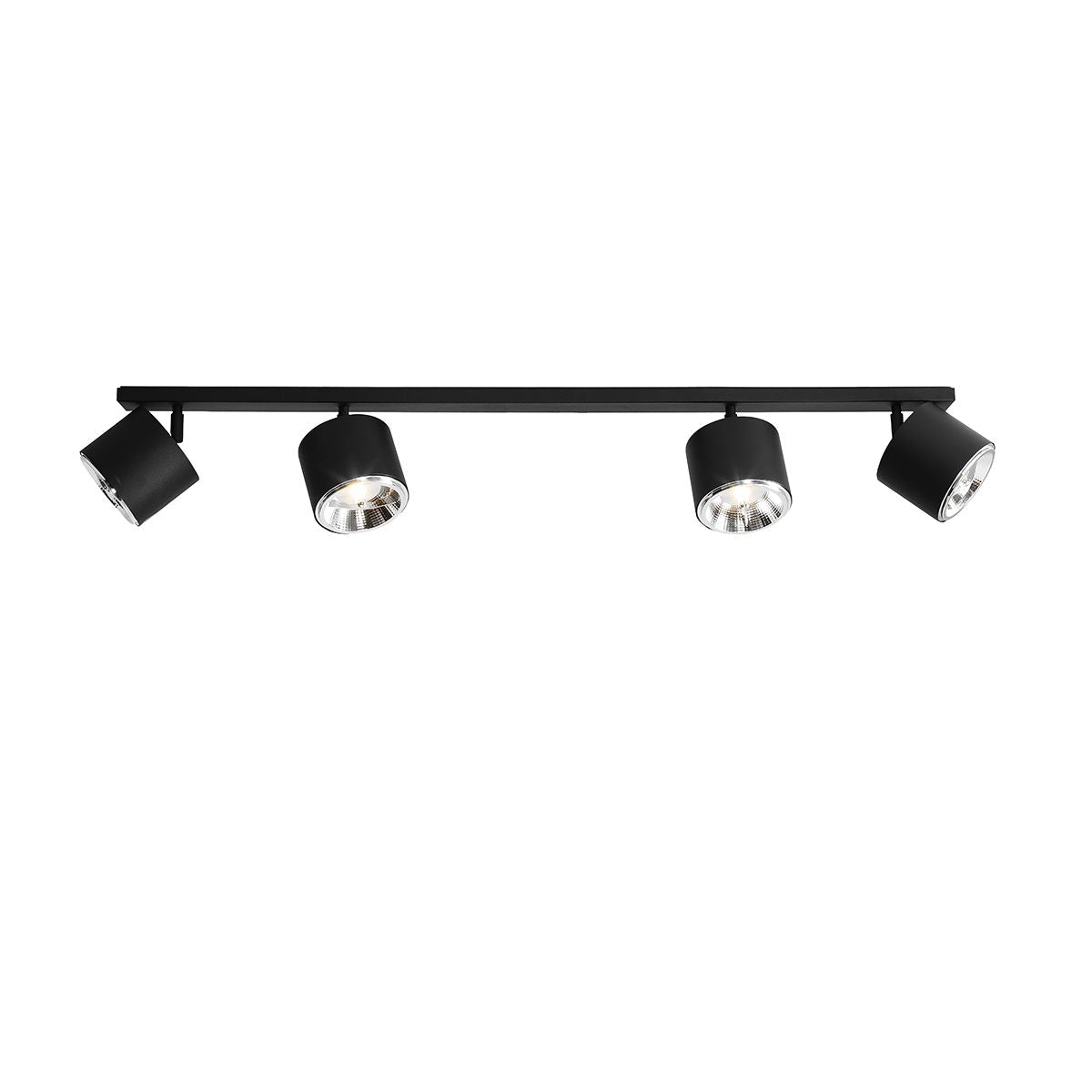 Aldex Plafon Bot 2x2 Black - Metal - Czarny 1047PL_L1
