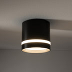 Nowodvorski Lampa downlights natynkowa CRES 12W only LED 50/60Hz - Aluminium lakierowane - Czarny 10480