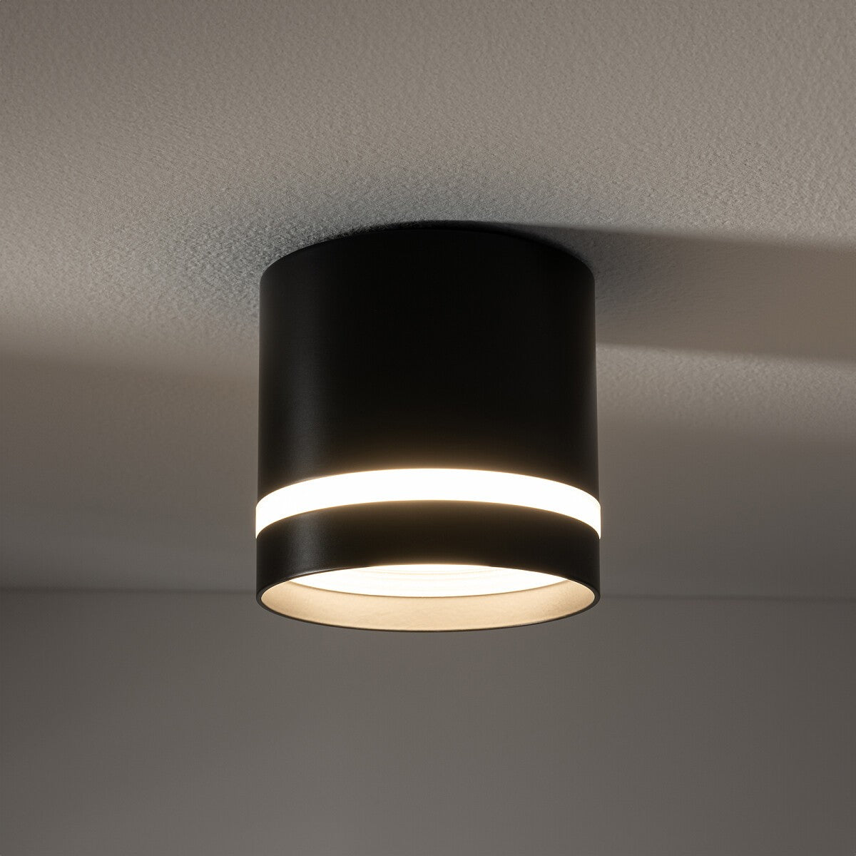 Nowodvorski Lampa downlights natynkowa CRES 12W only LED 50/60Hz - Aluminium lakierowane - Czarny 10480