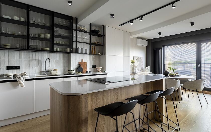 Nowodvorski Lampa downlights natynkowa CRES 12W only LED 50/60Hz - Aluminium lakierowane - Czarny 10480