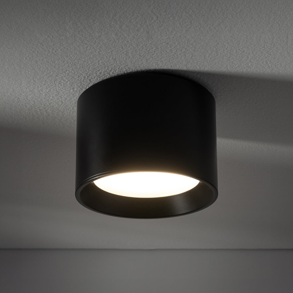 Nowodvorski Lampa downlights natynkowa MAUN 12W only LED 50/60Hz - Aluminium lakierowane - Czarny 10482