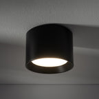 Nowodvorski Lampa downlights natynkowa MAUN 12W only LED 50/60Hz - Aluminium lakierowane - Czarny 10482