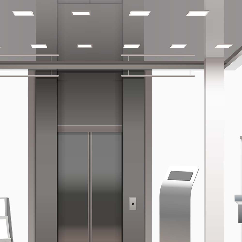 12W Panel LED Podtynkowy / Barwa:4000K / Kształt: Kwadratowy / Biały
