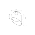 Nowodvorski Lampa downlights podtynkowa HVAR 12W only LED 50/60Hz - Aluminium lakierowane - Czarny 10487
