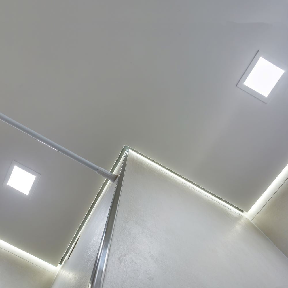 18W Panel LED Podtynkowy / Barwa:4000K / Kształt: Kwadratowy / Biały