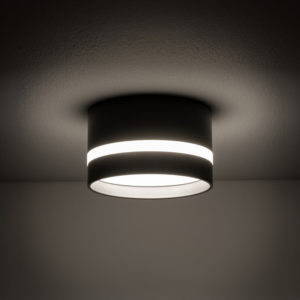 Nowodvorski Lampa downlights podtynkowa MURTER 12W only LED 50/60Hz - Aluminium lakierowane - Czarny 10489