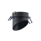 Nowodvorski Lampa downlights podtynkowa SOLTA 10W only LED 50/60Hz - Aluminium lakierowane - Czarny