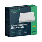 6W Panel LED / Barwa: 3000K / Kształt: Kwadratowy