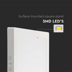 6W Panel LED Natynkowy / Chip SAMSUNG / 5 Lat gwarancji / Barwa:6500K / Kształt: Kwadratowy / Biały