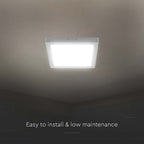 12W Panel LED / Barwa: 4000K / Kształt: Kwadratowy