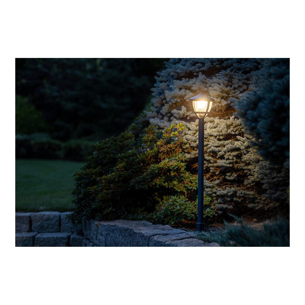Nowodvorski Lampa stojąca AMELIA 10W only LED 50/60Hz IP44 - Aluminium lakierowane - Czarny I 10497