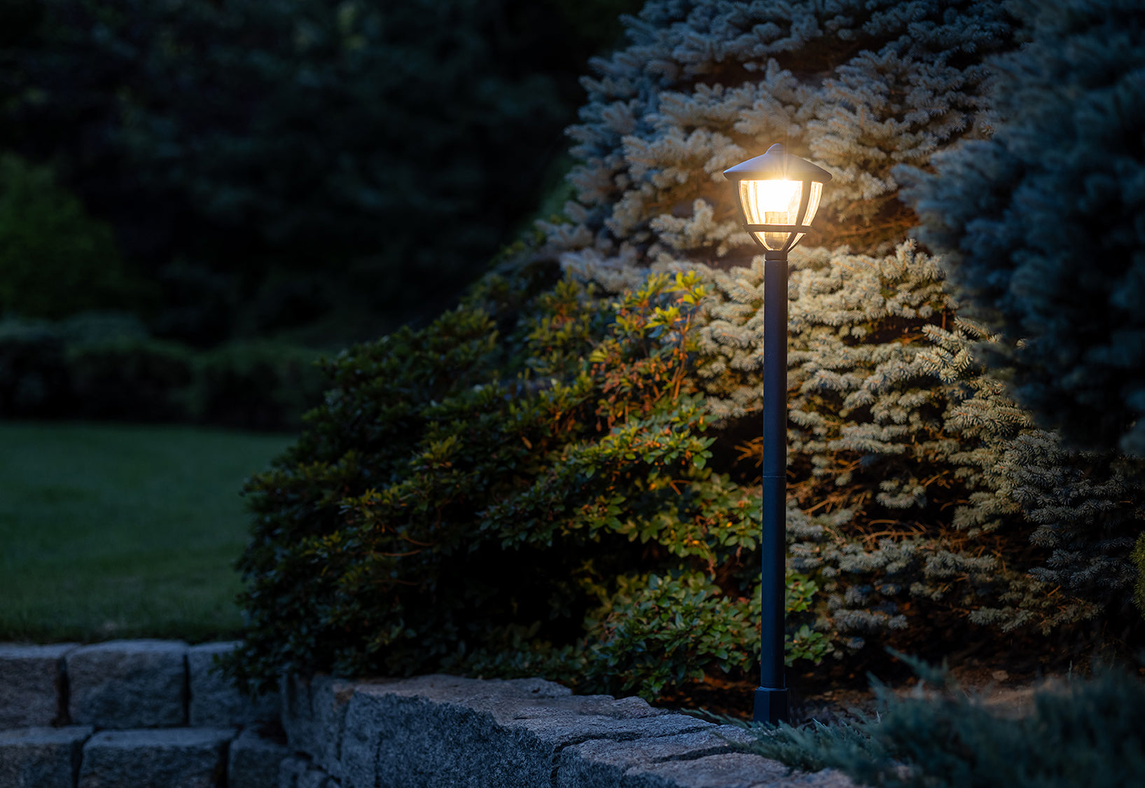 Nowodvorski Lampa stojąca AMELIA 10W only LED 50/60Hz IP44 - Aluminium lakierowane - Czarny I