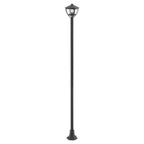 Nowodvorski Lampa stojąca AMELIA 10W only LED 50/60Hz IP44 - Aluminium lakierowane - Czarny II