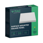 18W Panel LED Natynkowy / Barwa:4000K / Kształt: Kwadratowy / Biały
